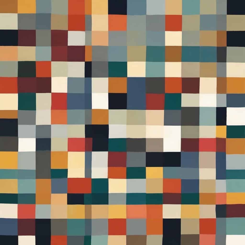 Ζωγραφική με αντίθεση και χρωματικές διαφορές, αισθητική τεχνική στην τέχνη και το design.